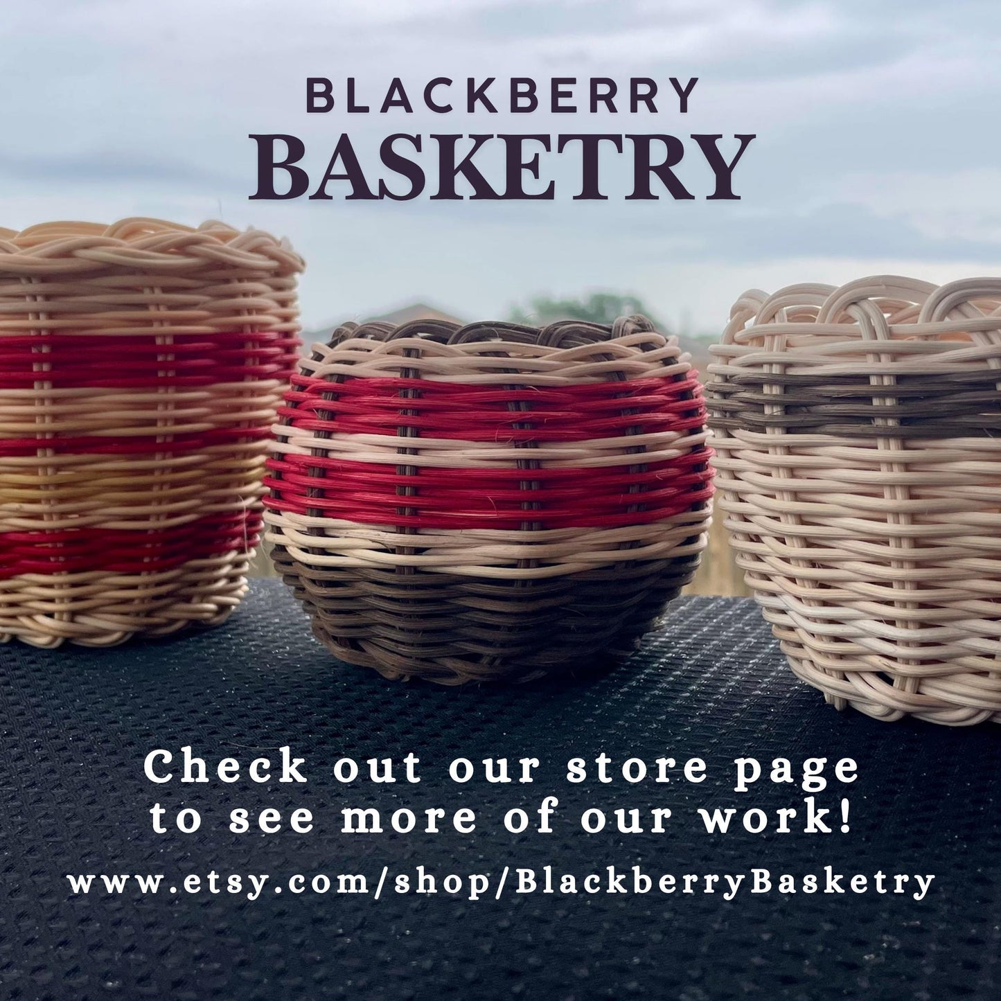 Cherokee Double-Wall Miniature Basket Pincushion - Unique Sewing Gift | Native American Art by BlackberryBasketry